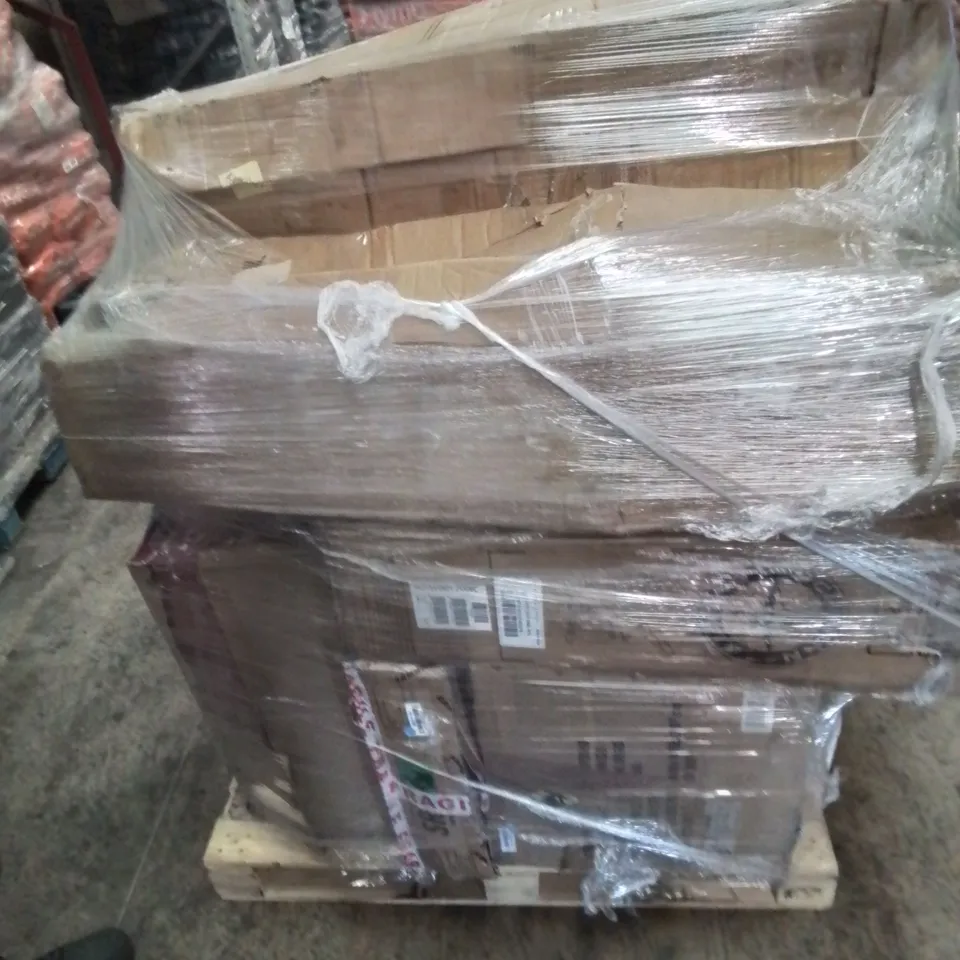 PALLET OF APPROXIMATELY 8 UNPROCESSED RAW RETURN HOUSEHOLD AND ELECTRICAL GOODS TO INCLUDE;
