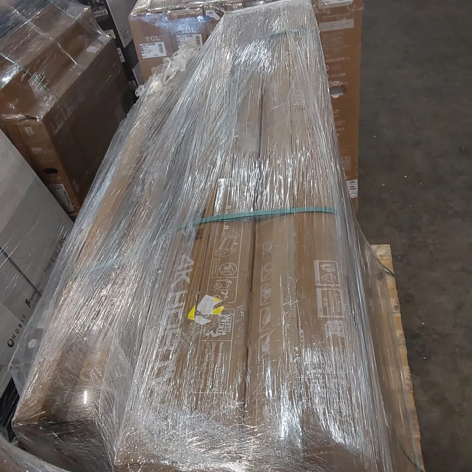 PALLET OF APPROXIMATELY 6 UNPROCESSED RAW RETURN TELEVISIONS TO INCLUDE;