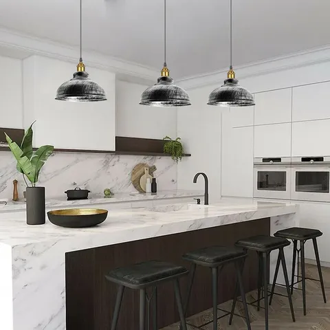 BOXED HILLMONT 3-LIGHT DOME PENDANT