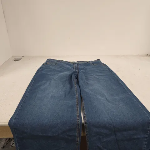 SIMPLY BE VINTAGE BLUE JEANS 24/7 WIDE SIZE 20S