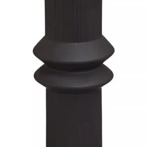 BOXED FABIA BLACK LARGE VASE