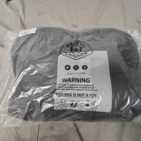 BAGGED ZAVETTI CANADA JUNIOR FALLORI PUFFER JACKET IN BLACK - L/B