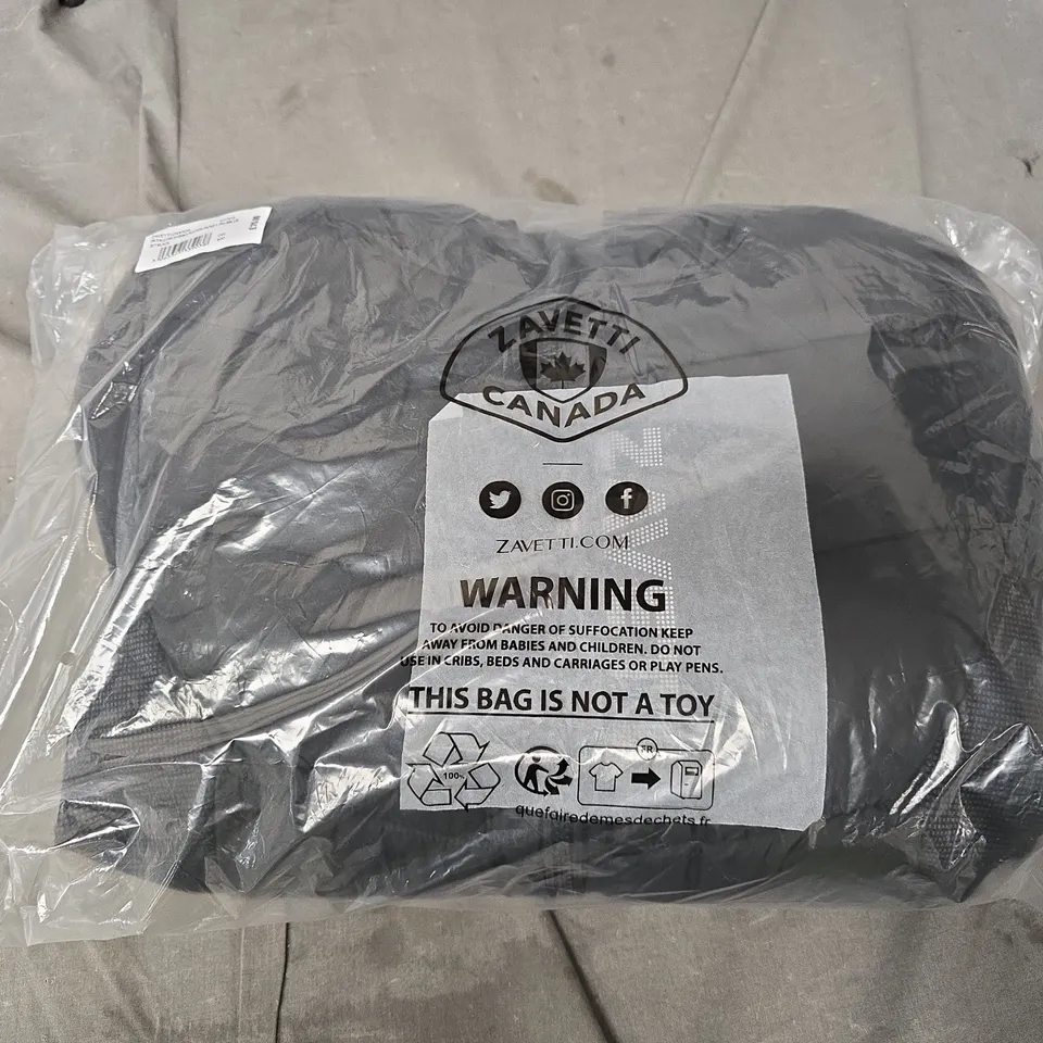 BAGGED ZAVETTI CANADA JUNIOR FALLORI PUFFER JACKET IN BLACK - L/B