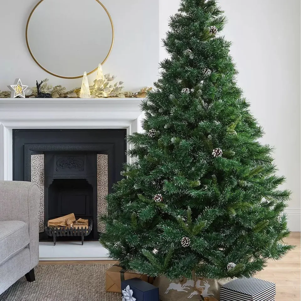 BOXED 7FT FROSTED SNOW QUEEN TREE - COLLECTION ONLY RRP £189.99