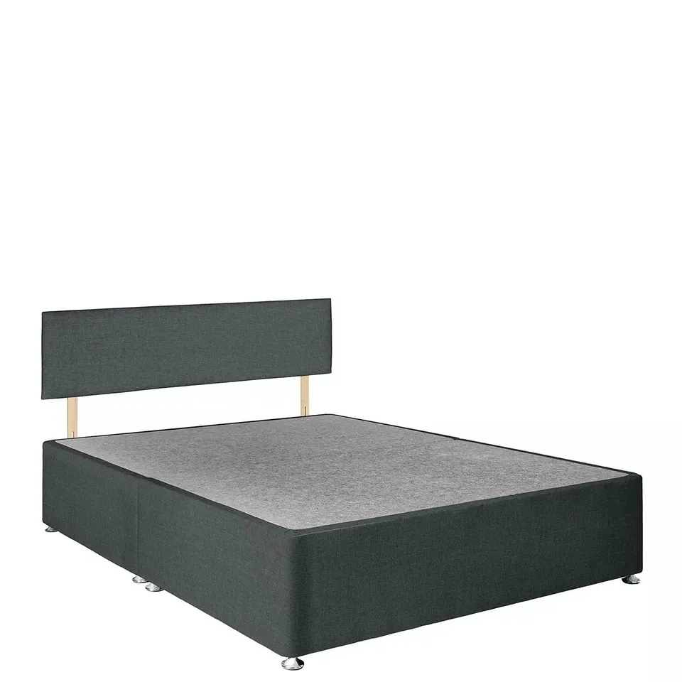 AIRSPRUNG ESSENTIAL DIVAN BED BASE AND HEADBOARD SET