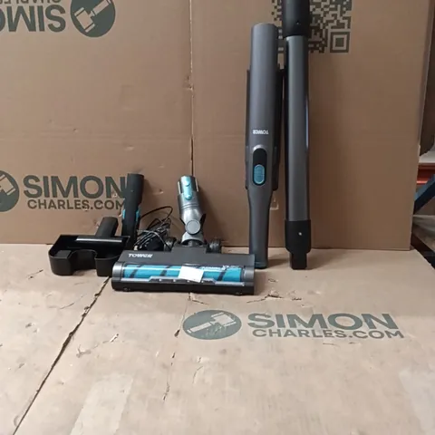 BOXED TOWER T527101 VL60 NIMBLEVAC CORDLESS VACUUM WITH BRUSHLESS MOTOR, HEPA FILTER, ANTI-TANGLE, 300ML DUST TANK, 300W, 14.8V. BLACK