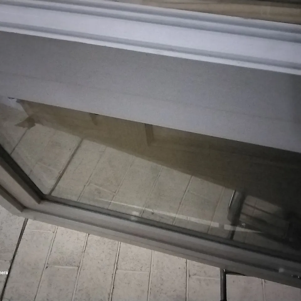 PVCU BACK DOOR 1/2 GLAZED 205.5 × 84.6 × 6cm