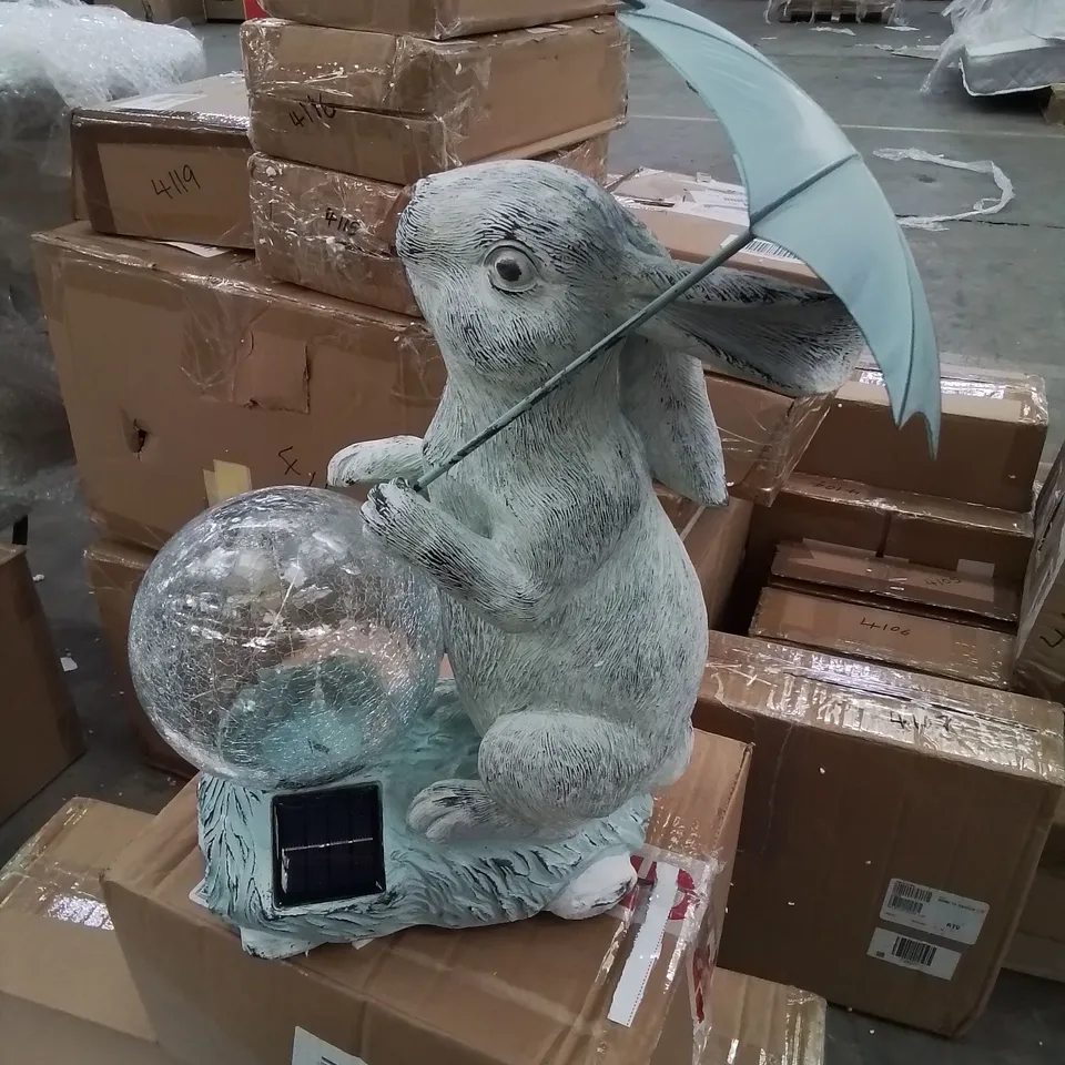 BOXED GARDEN LED BUNNY