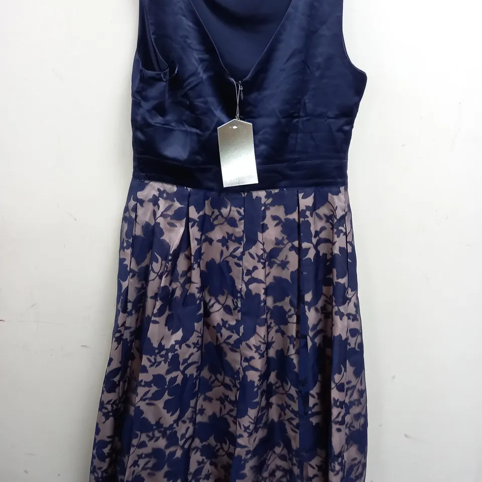 OASIS OCCASION WEAR DRESS IN BLUE - 10/36