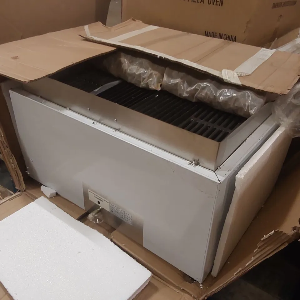 BOXED GAS LAVA ROCK GRILL