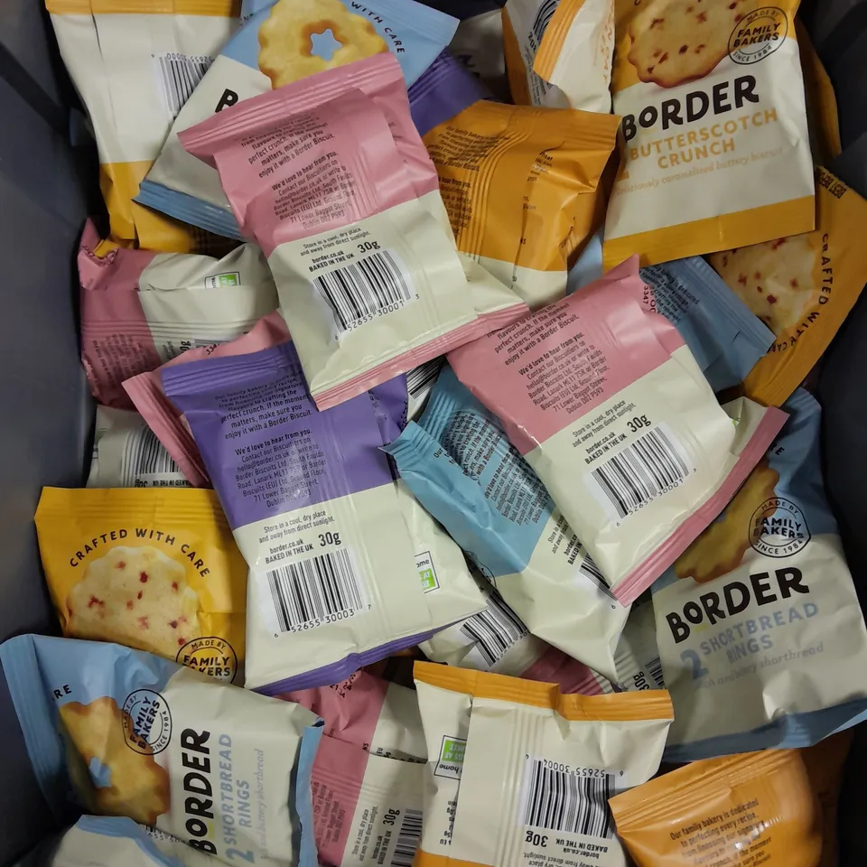 LARGE ASSORTMENT OF BORDER BISCUITS IN VARIOUS FLAVOURS 