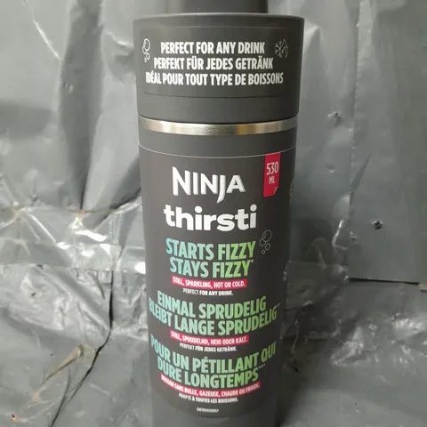 NINJA THIRSTI 530ml BOTTLE IN DARK GREY