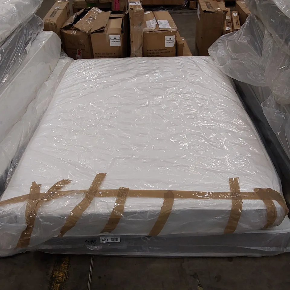 QUALITY BAGGED AFRIN BONNEL OPEN COIL 4'6" DOUBLE MATTRESS