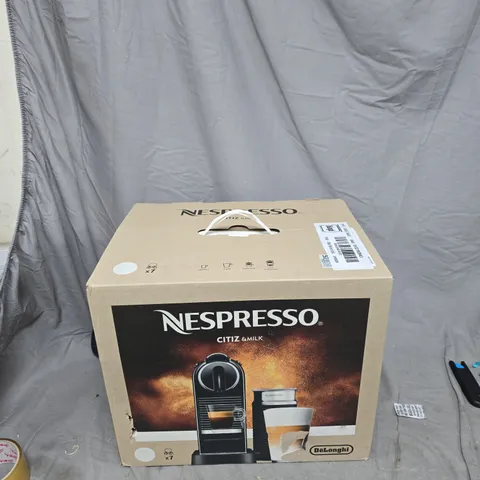 NESPRESSO CITIZ & MILK COFFEE MACHINE BY DE'LONGHI – ORIGINAL BOX
