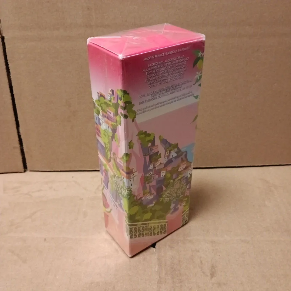 BOXED AND SEALED SORBETTO ROSSO ESCAPING WITH ESCADA EAU DE TOILETTE 100ML