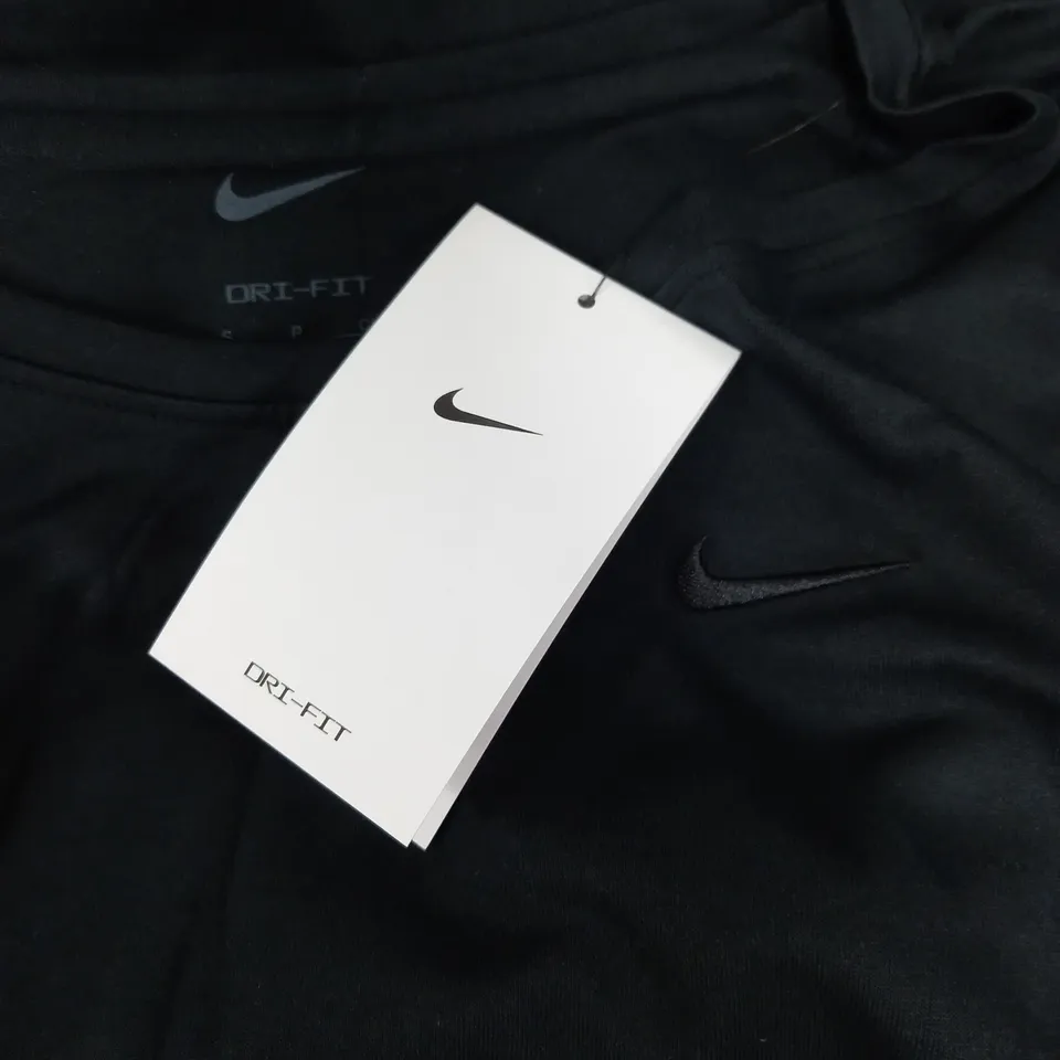 NIKE MENS EMBROIDED LOGO VESTIN BLACK - SMALL