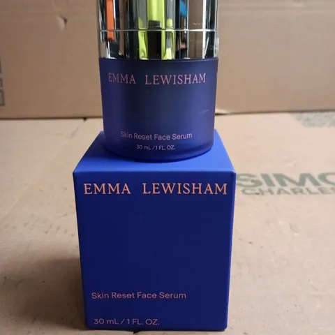 EMMA LEWISHAM SKIN RESET FACE SERUM – 30 ML (1 FL OZ), BOXED