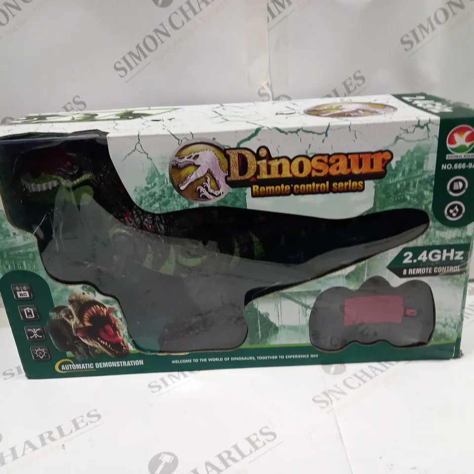 BOXED DINOSAUR REMOTE CONTROL T-REX 