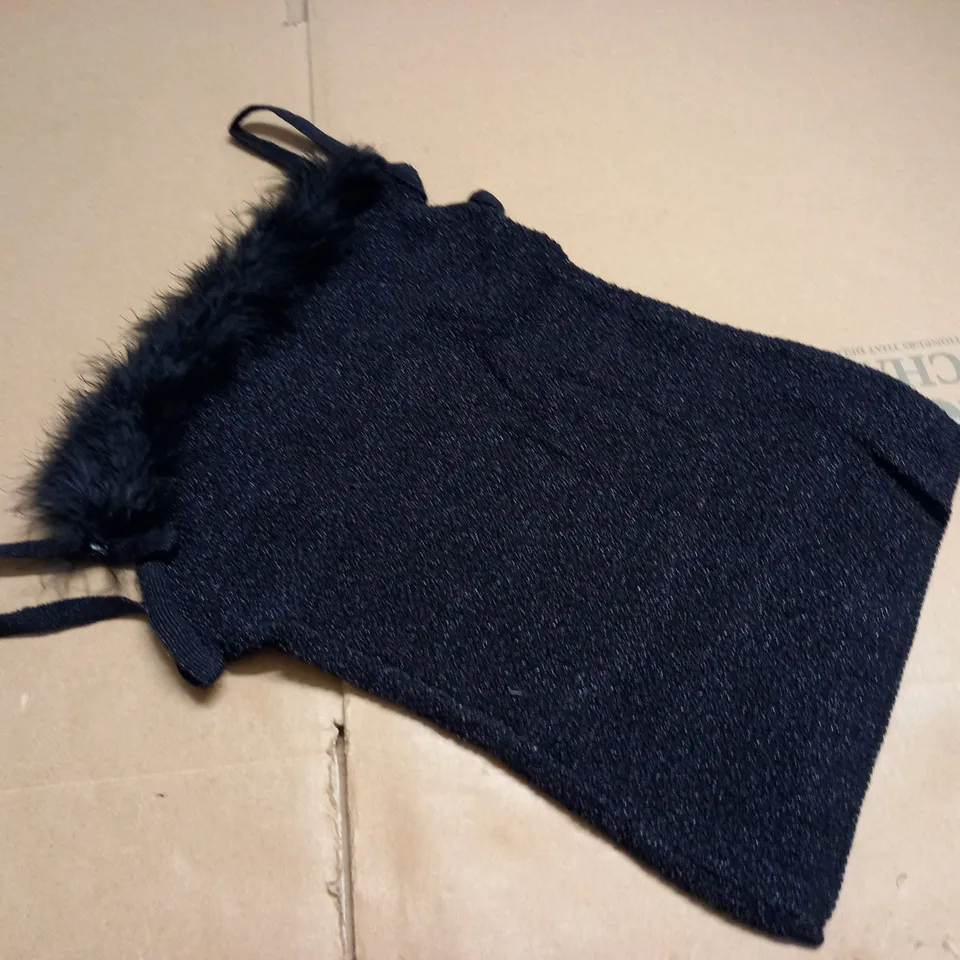 LARGE QUANTITY OF AMNESIA BLACK TOPS - SIZE UNSPECIFIED