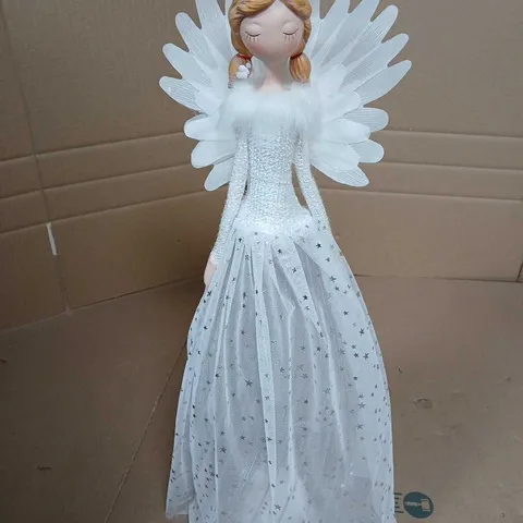 50CM BATTERY OPERATED WHITE ANGEL