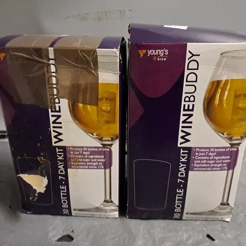 LOT OF 2 WINE BUDDY 7 DAY KITS