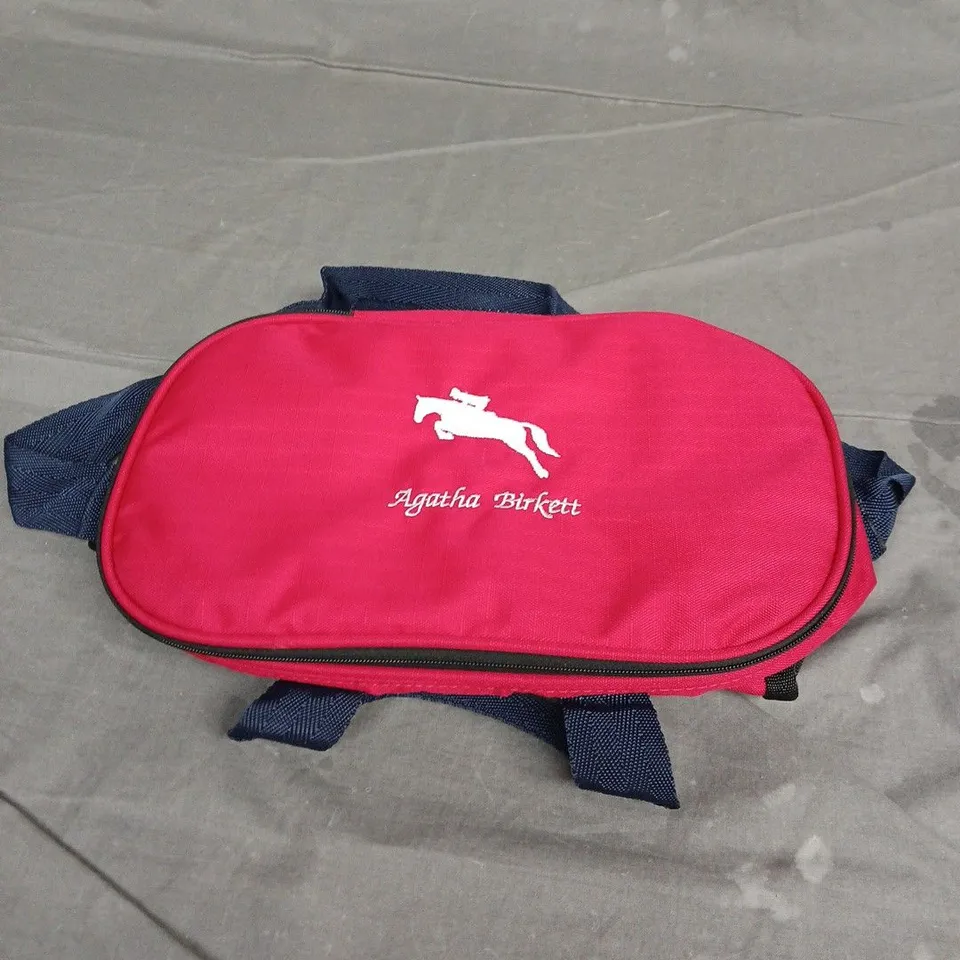AGATHA BIRKETT MASTA TOTE BAG IN RED