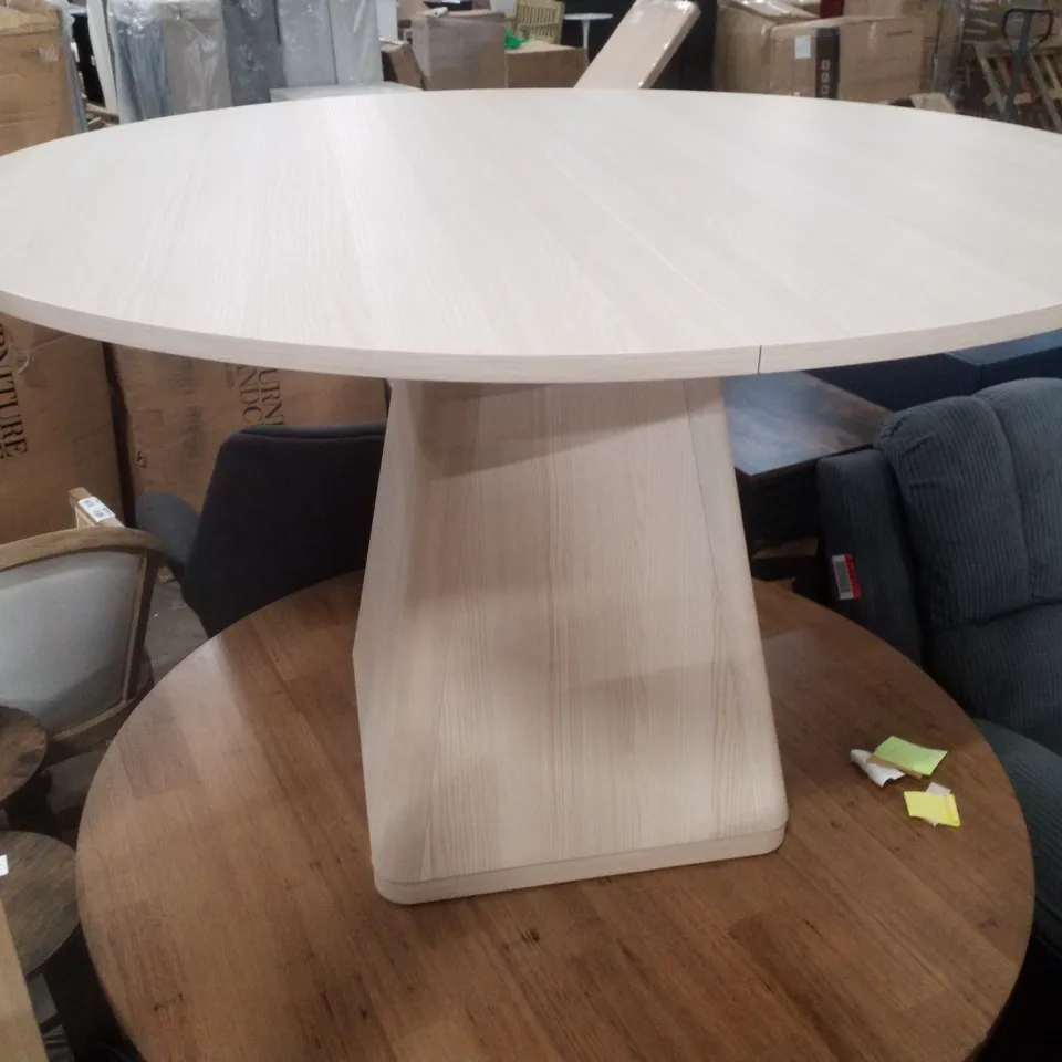 ROUND DINING TABLE - BEIGE