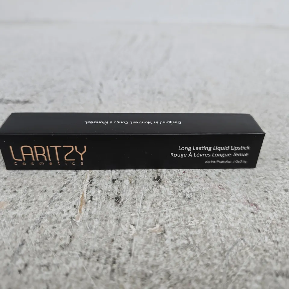 20 BOXED LARITZY LONG LASTING LIQUID LIPSTICK POWER SHADE