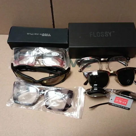 APPROXIMATELY 12 ASSORTED GLASSES/SUNGLASSES IN VARIOUS DESIGNS