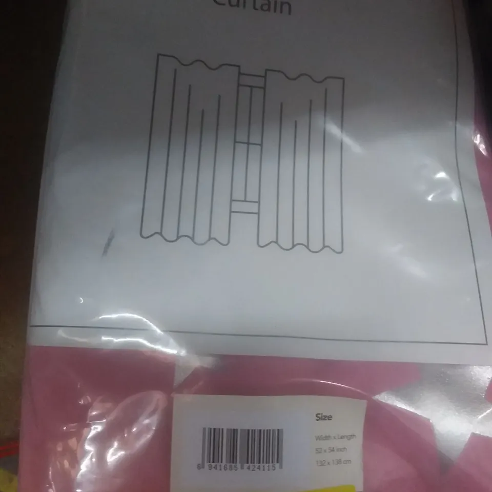 MANZANITA EYELET PINK CURTAINS 