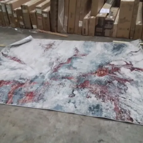 ABSTRACT AREA RUG APPROXIMATELY 280X200CM
