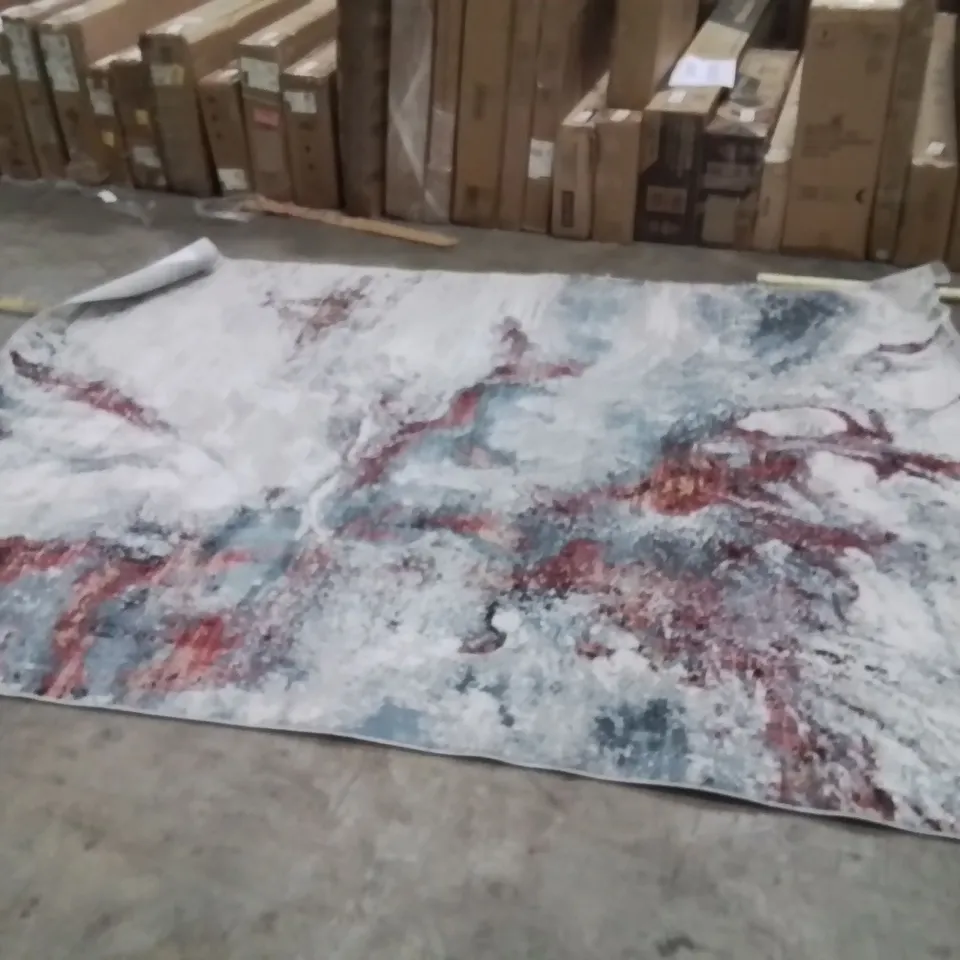 ABSTRACT AREA RUG APPROXIMATELY 280X200CM
