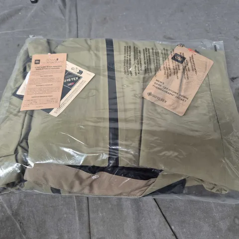 MEN'S GORE-TEX HYDRA DOWN THERMAGRAPH JACKET – OLIVE - SIZE SMALL