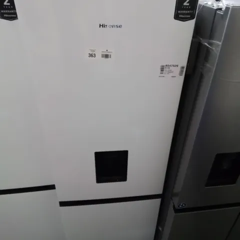 HISENSE RB390N4WWE FREESTANDING FRIDGE FREEZER IN WHITE