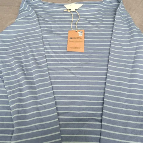 MOUNTAIN WAREHOUSE STRIPED LONG-SLEEVE TOP SIZE 10
