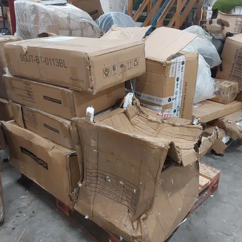 PALLET OF ASSORTED FURNITURE PARTS