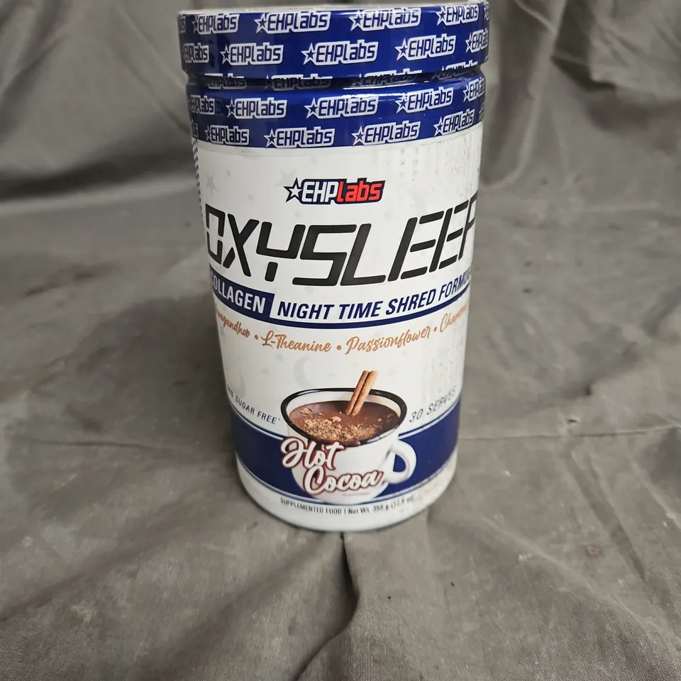 SEALED EHP LABS COLLAGEN NIGHT TIME SHRED FORMULA HOT COCOA 358G