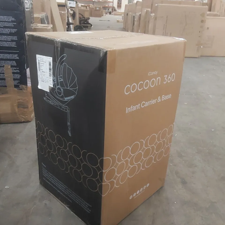 BOXED ICANDY 360 INFANT CARRIER & BASE - SANDSTONE