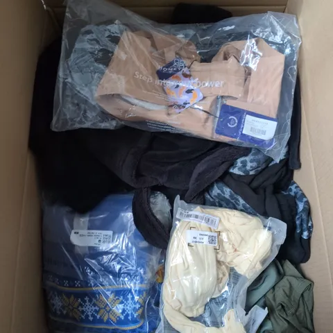 APPROXIMATELY 20 ASSORTED CLOTHING AND FASHION PRODUCTS IN VARIOUS STYLES AND SIZES - COLLECTION ONLY