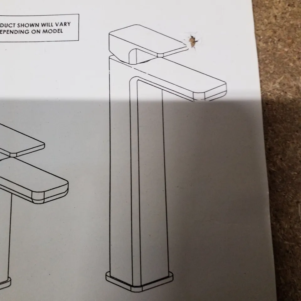 BOXED WINDON HIGH-RISE MONO PILLAR TAP  