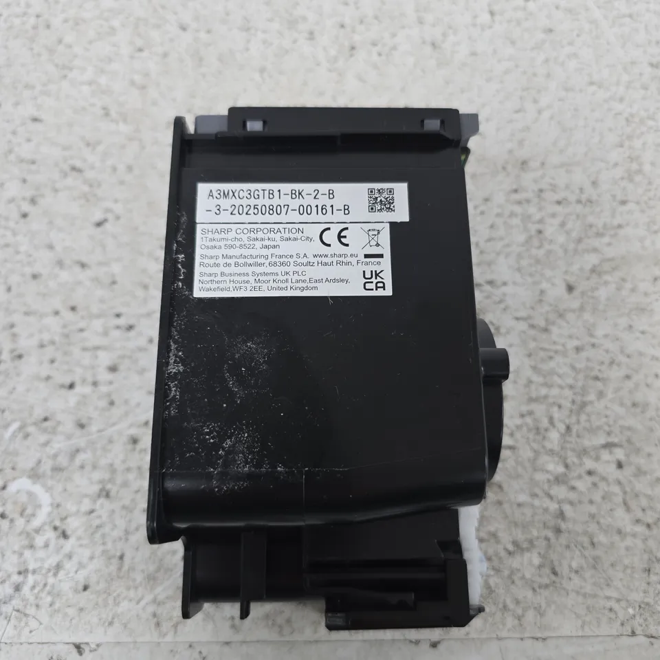 SHARP PRINTER MX-C30GTB BLACK TONER CARTRIDGE – BLACK PLASTIC BODY (BK) – MODEL A3MXC3GTB1-BK-2-B 