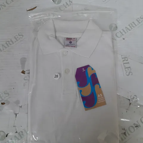 SET OF APPROX 15 AKIF STYLES SCHOOL WEAR BOYS POLO SHIRTS IN VARIOUS SIZES 