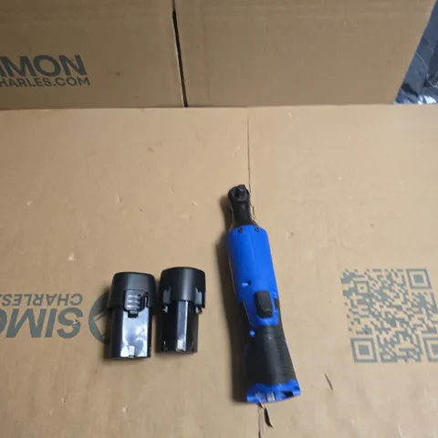 DAYPLUS CORDLESS RATCHET  – BLUE, WITH 2 BATTERIES 