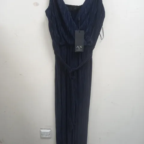 AX PARIS NAVY TROUSER DRESS - 12