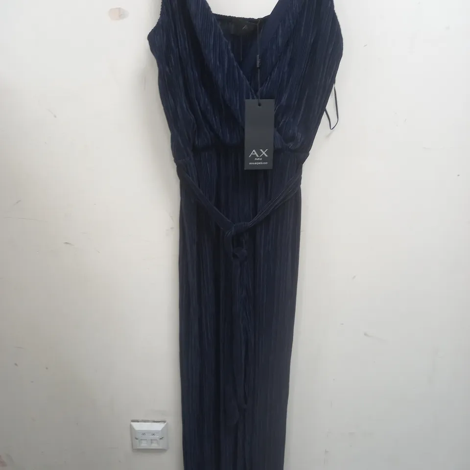 AX PARIS NAVY TROUSER DRESS - 12