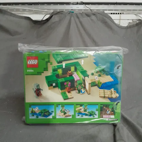 LEGO MINECRAFT TURTLE BEACH HOUSE 