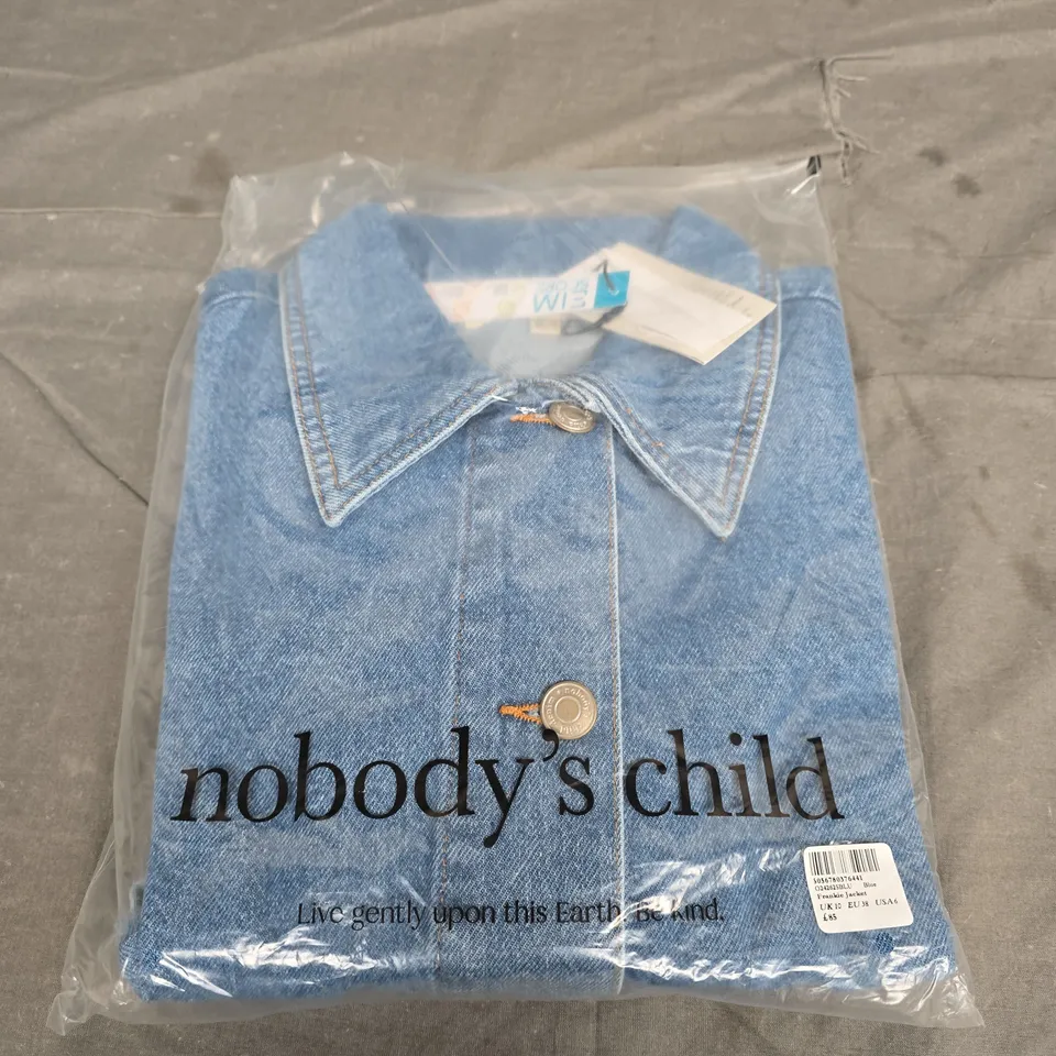 BAGGED NOBODYS CHILD FRANKIE JACKET - SIZE 10