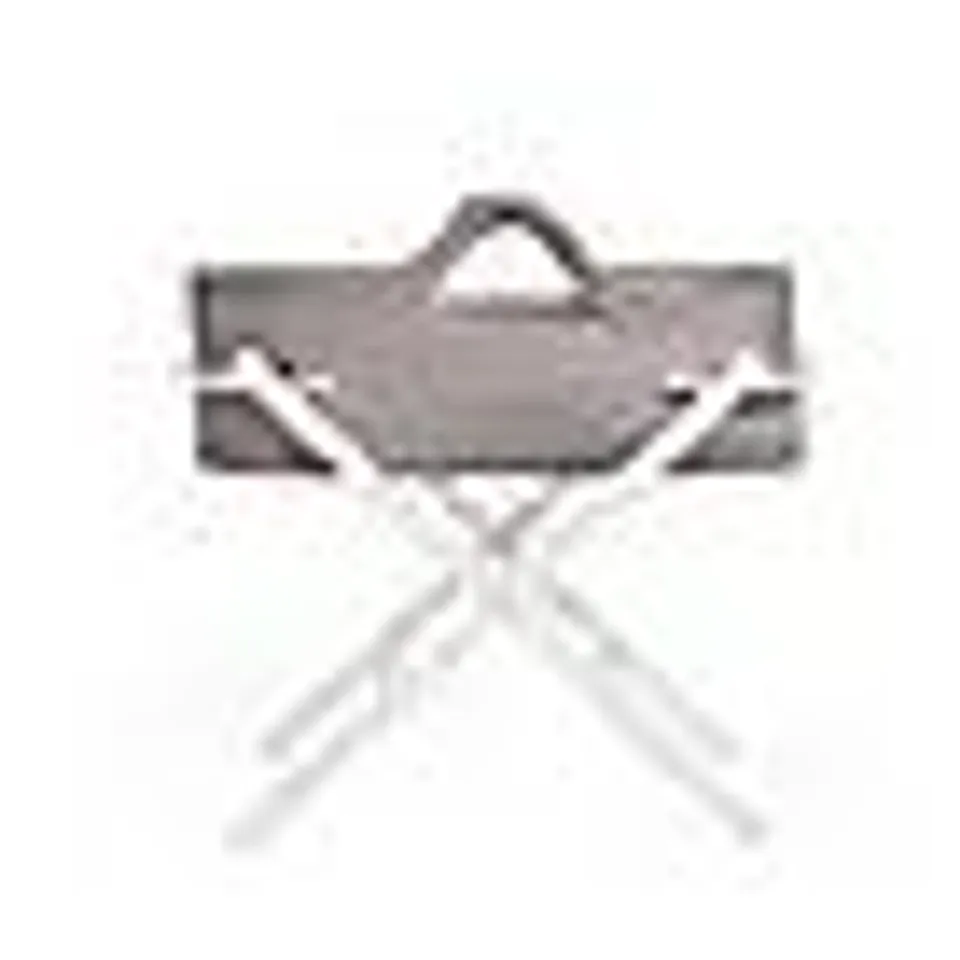 BOXED ICKLE BUBBA NOVA GREY MOSES BASKET & WHITE STAND (2 BOXES)