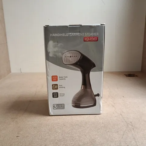 HANDHELD GARMENT STEAMER HIGH POWER BOXED