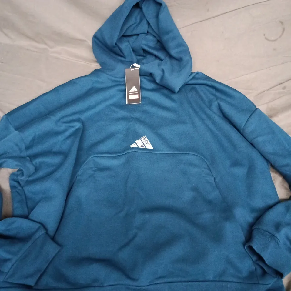 ADIDAS MARVEL SPIDER-MAN HOODIE – BLUE, UK 2XL